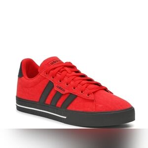 Mens Adidas Daily 3.0 Red And Black